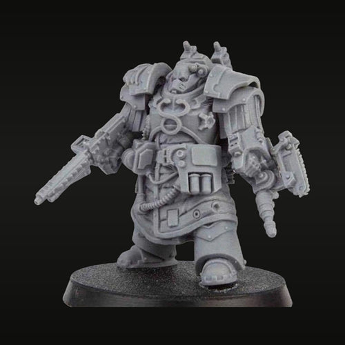 Sci-Fi Power Armor Commander 1/35 Resin Figure Kit