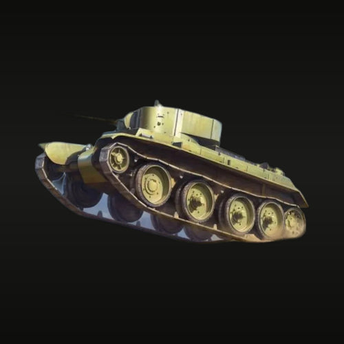 Soviet BT-7 Fast Tank Model 1935 1/72 Scale Resin Kit