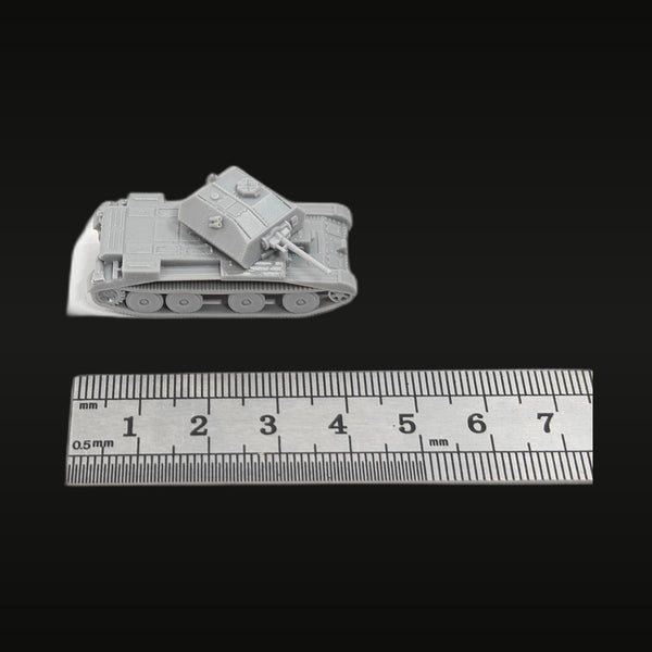 WWII British Cruiser Tank A13 Mk IV 1/300 Resin Vehicle Kit