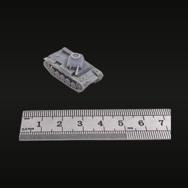 WWII German Panzer II Ausf.F Light Tank 28mm Resin Vehicle Kit