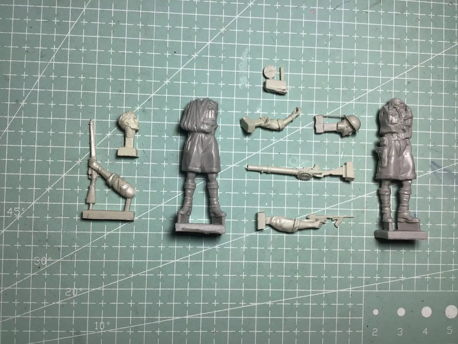 1/35 Resin Model Figure Gk，Unassembled and Unpainted Kit