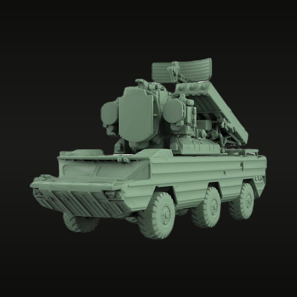 Cold War Soviet OSA Air Defense Vehicle 1/200 Resin Model Kit
