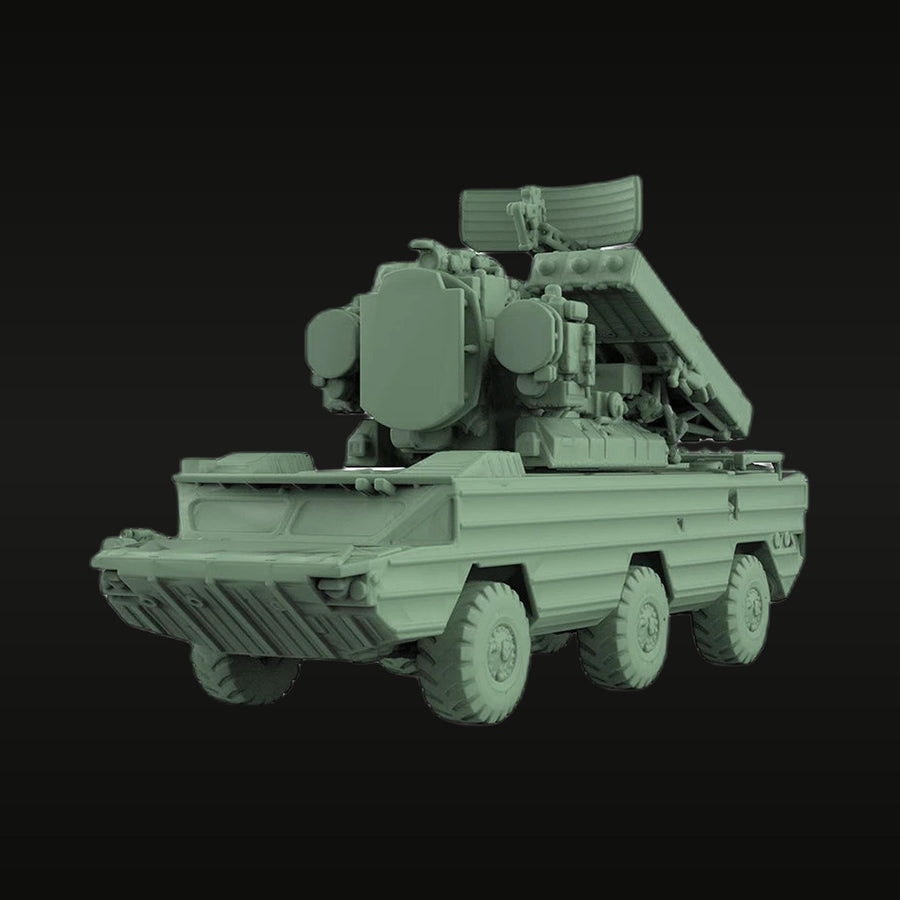Cold War Soviet OSA Air Defense Vehicle 1/200 Resin Model Kit - unpainted resin model kit