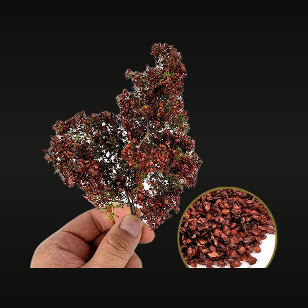 Polychromatic Miniature Leaves Resin Scenery Diorama Accessory Set
