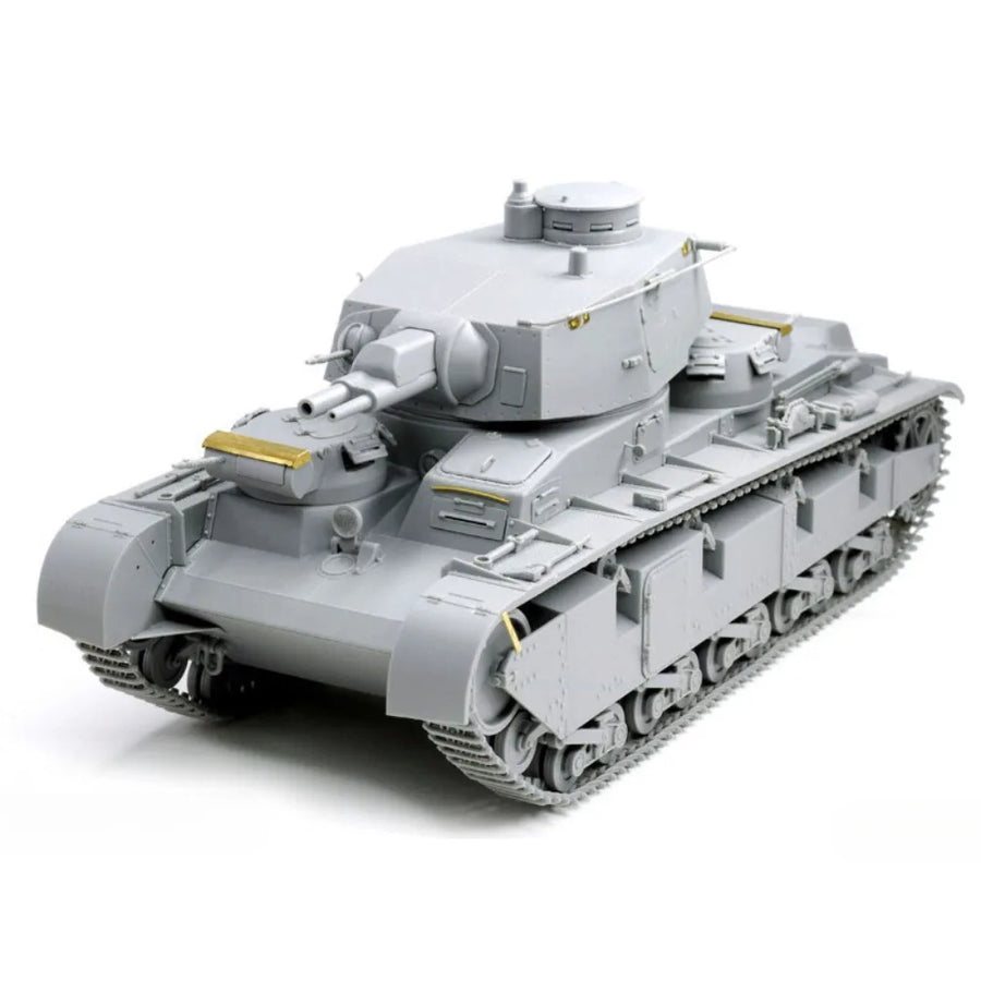DRAGON 6968 1/35 WW.II GERMAN NEUBAUFARTSOJK MULTI-TURRET TANK CAR 2 Plastic Model Kit