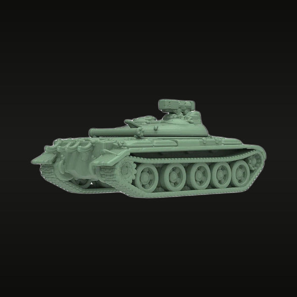 Cold War Soviet T-54/55 Medium Tank 1/87 Scale Resin Model Kit