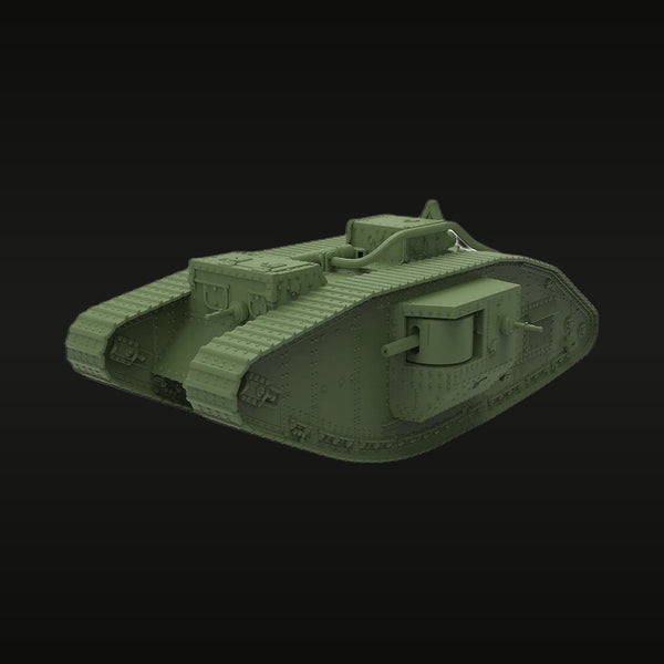British Mark V Heavy Tank 1/144 Resin Vehicle Kit