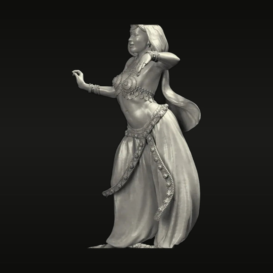 Oriental Court Dancer 1/24 Resin Figure Kit - unpainted resin model kit