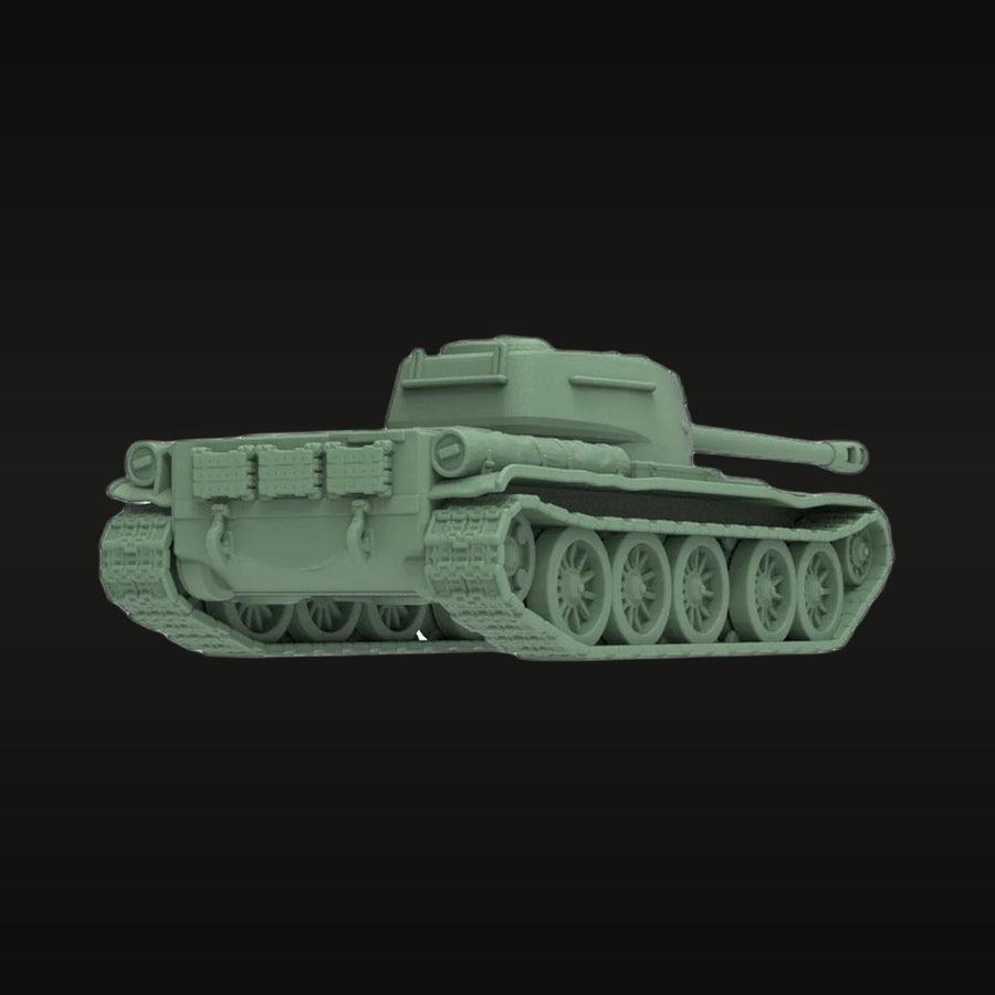 British Cromwell/Comet Medium Tank 1/56 Scale Resin Model Kit - unpainted resin model kit