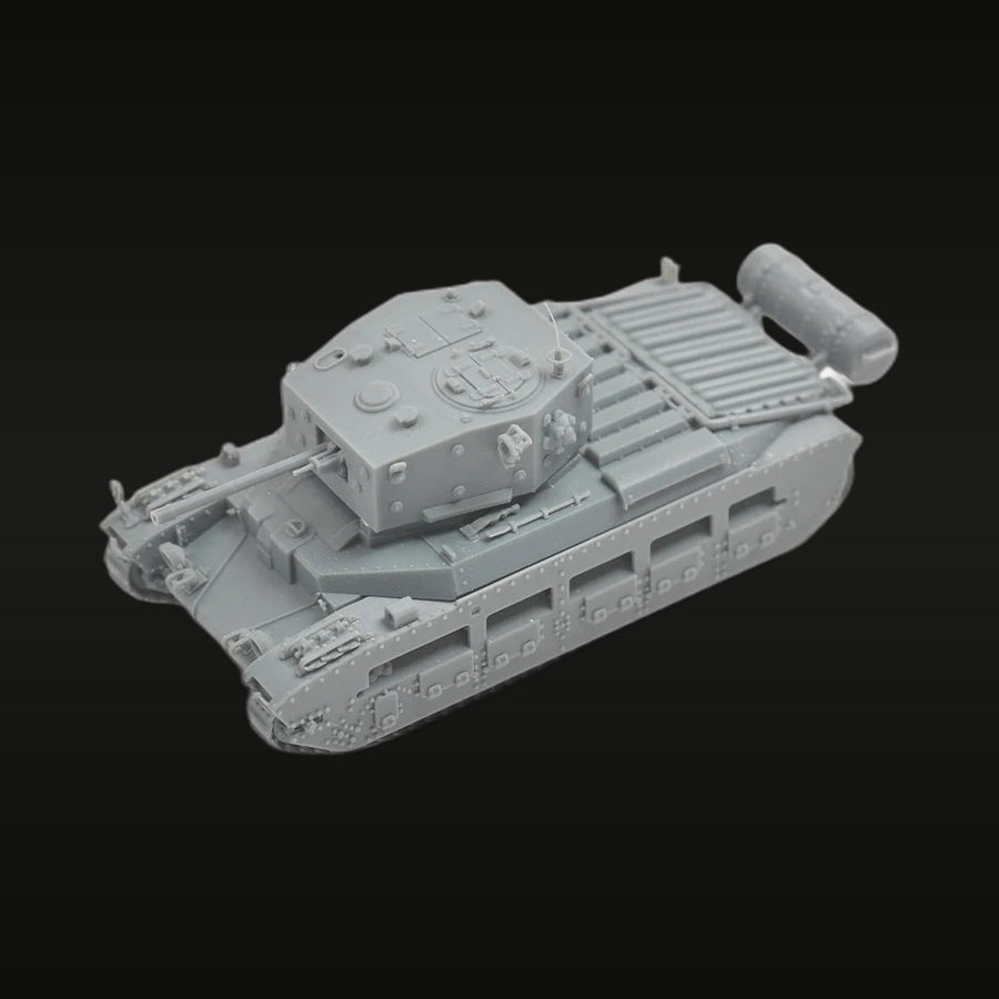 WWII British Matilda Infantry Tank 1/56 Resin Vehicle Kit - unpainted resin model kit