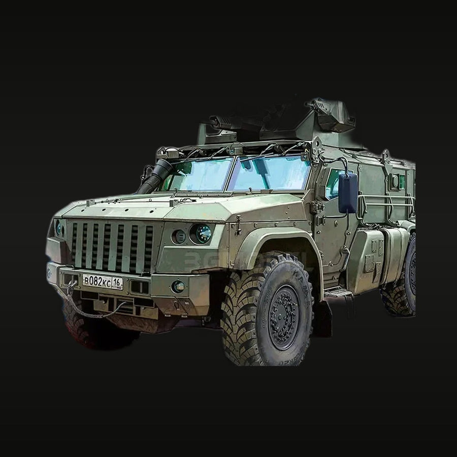 Modern Russian Typhoon-VDV Armored Vehicle 1/35 Resin Kit - unpainted resin model kit