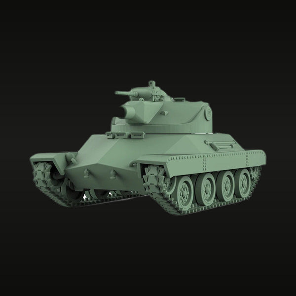 Soviet T-34 Medium Tank 1/200 Resin Kit