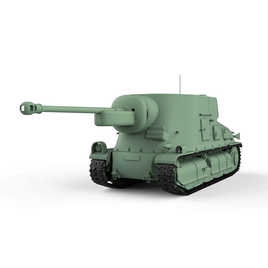 Soviet KV-2 Heavy Tank 1/35 Scale Resin Vehicle Kit - resin model view 3