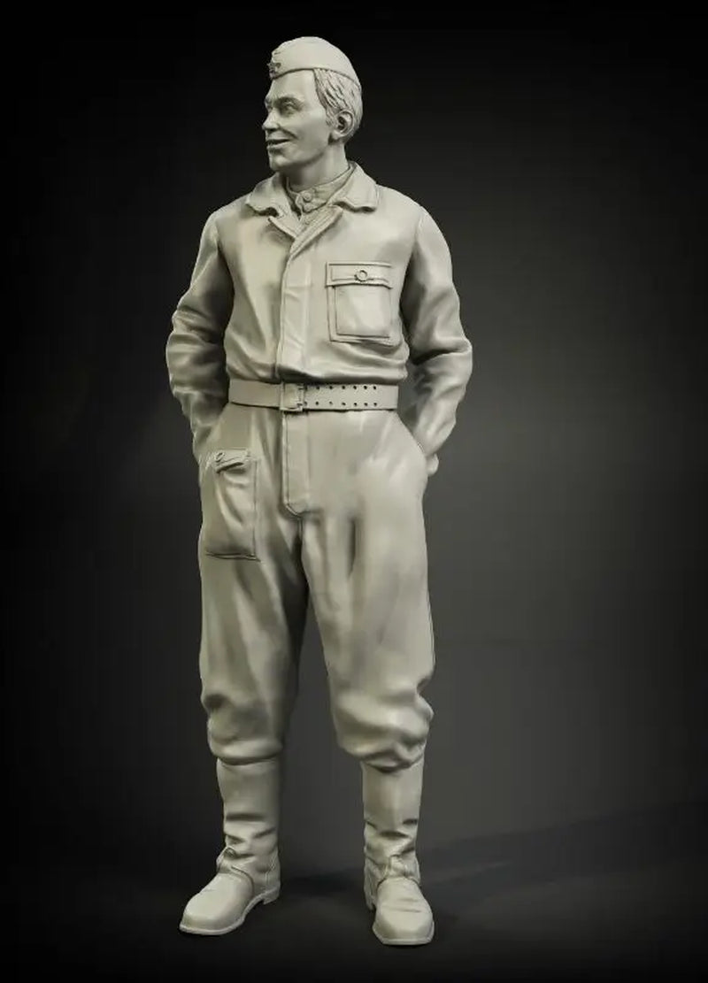 1/35 Resin Model Figure GK， Unassembled and Unpainted Kit