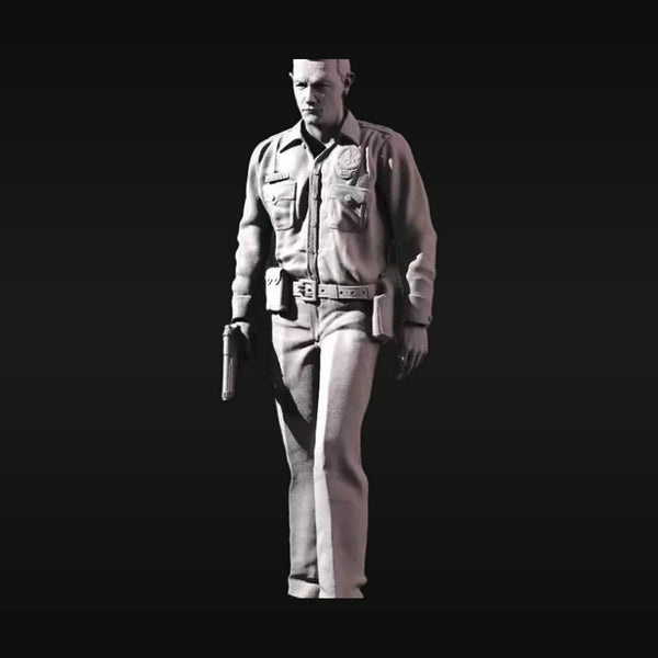 Desert Sheriff Officer 1/24 Resin Figure