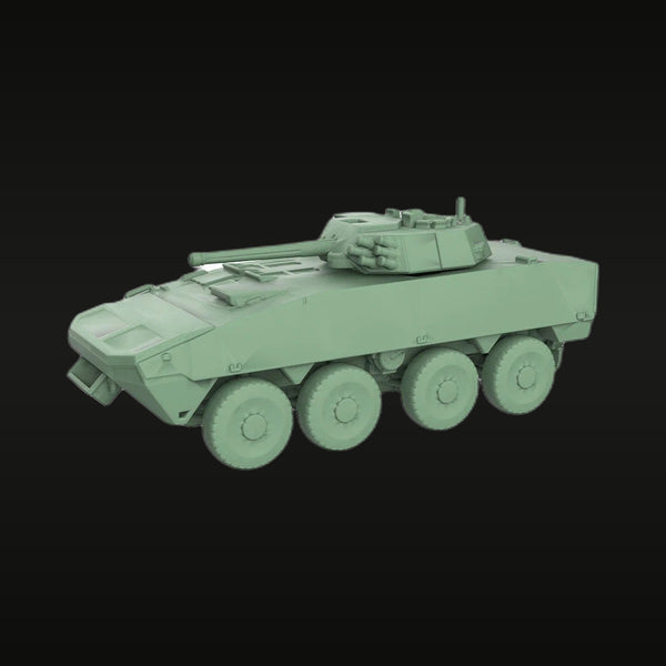 Modern Polish KTO Rosomak 8x8 Armored Vehicle 1/144 Resin Kit