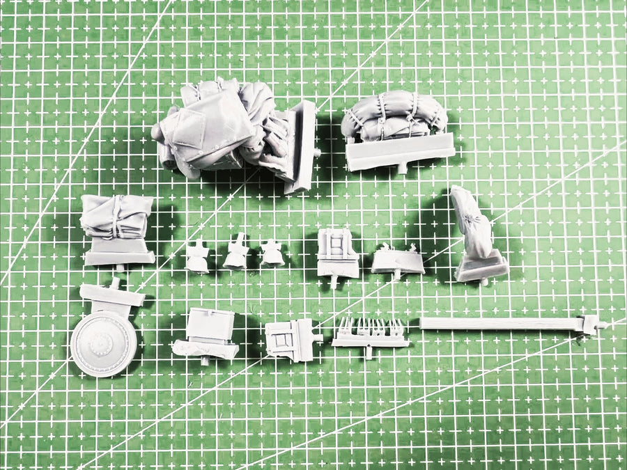 WWII German Panzerkampfwagen 38(t) Tank 1/35 Resin Vehicle Kit - resin model view 3