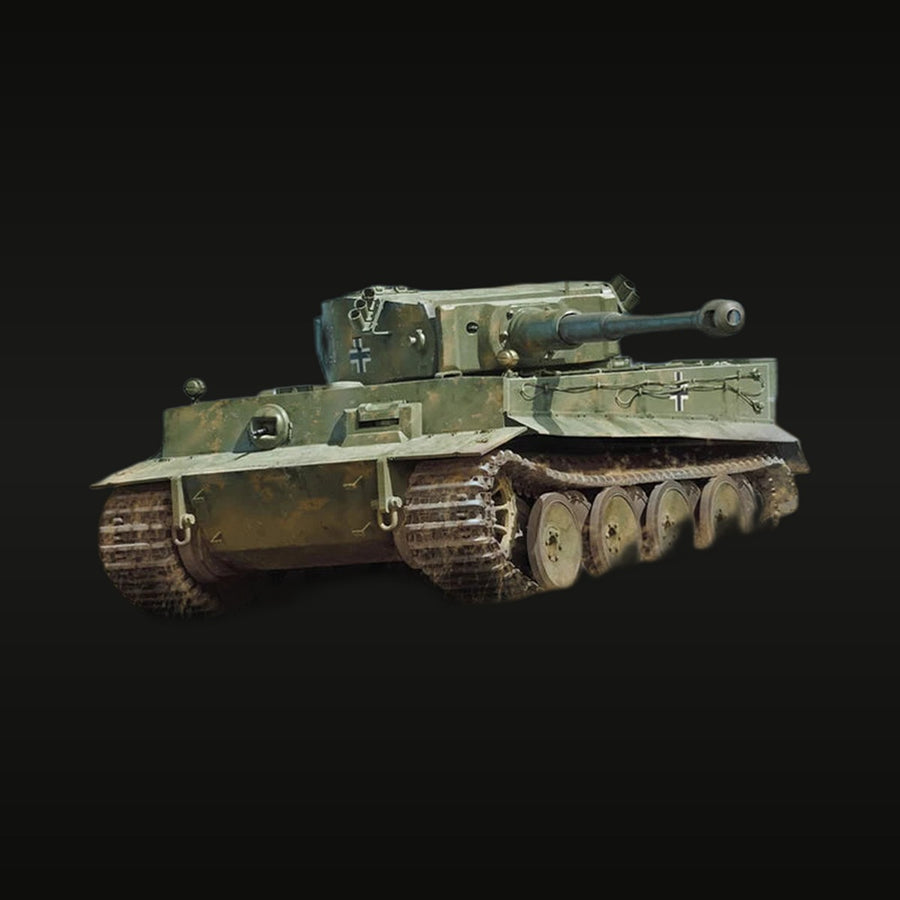 WWII German Tiger I Heavy Tank Eastern Front 1/35 Resin Vehicle Kit - unpainted resin model kit