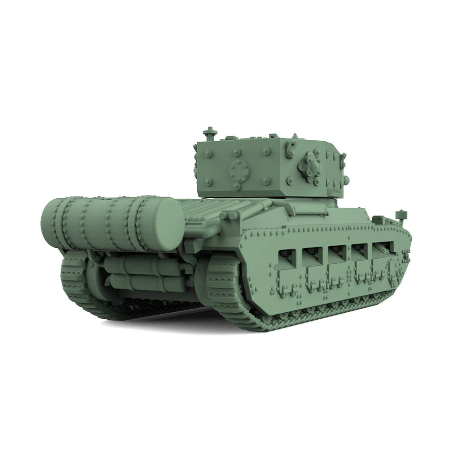 1/220 1/160 1/87 MRY-SFW SS573 Railway Military Model Kit British Matilda Black Prince