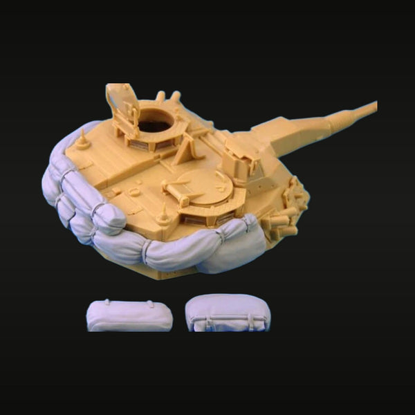 Modern M1A1/M1A2 Abrams Main Battle Tank Turret with Stowage 1/35 Resin Model Kit