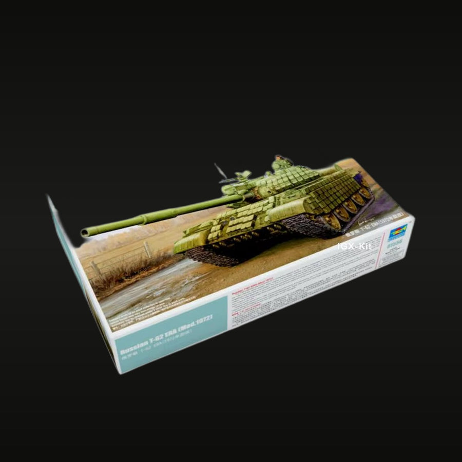 Russian T-62 ERA Mod.1972 Main Battle Tank 1/35 Scale Plastic Model Kit - unpainted resin model kit