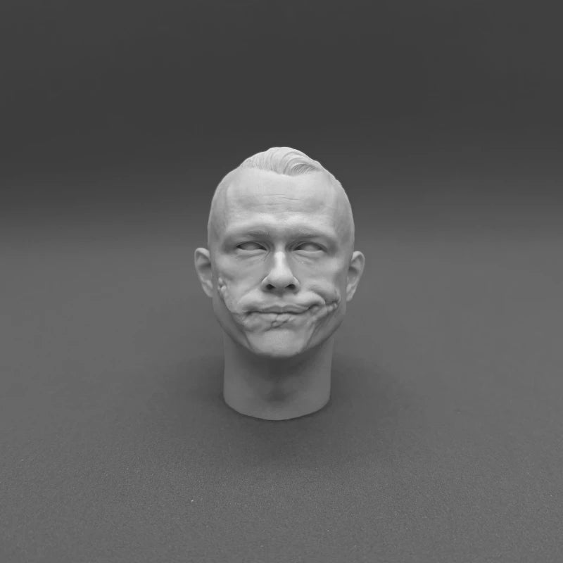 Horror Undead Male Skull Head Bust 1/6 Scale Resin Kit - resin model view 3