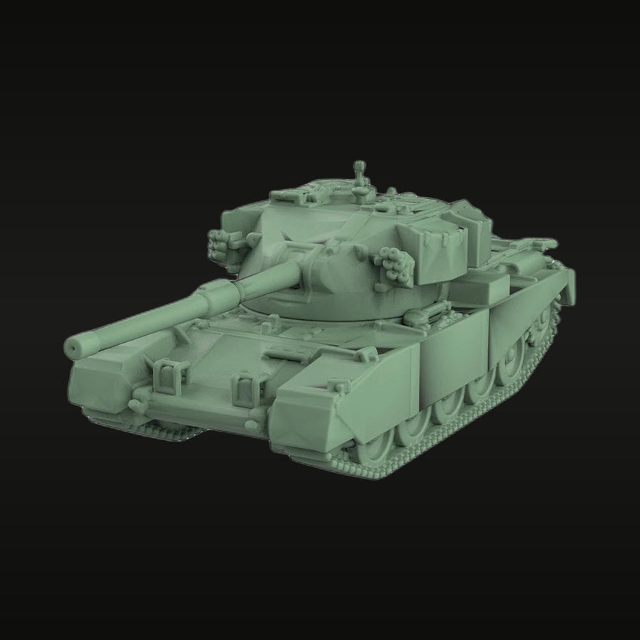 Cold War British Chieftain Mk Main Battle Tank 1/35 Resin Kit - unpainted resin model kit