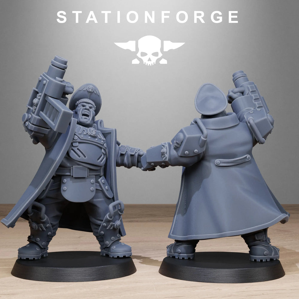 Grimdark Armored Mutants, 13 Figures, Resin Model Figure Kit, Sci-Fi Theme, Unassembled and Unpainted