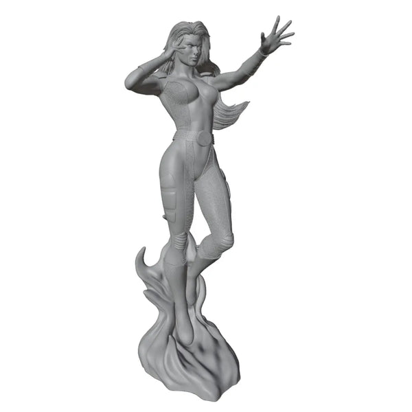 1/24 Comic Pin-up, Resin Model Figure Kit, Unassembled and Unpainted