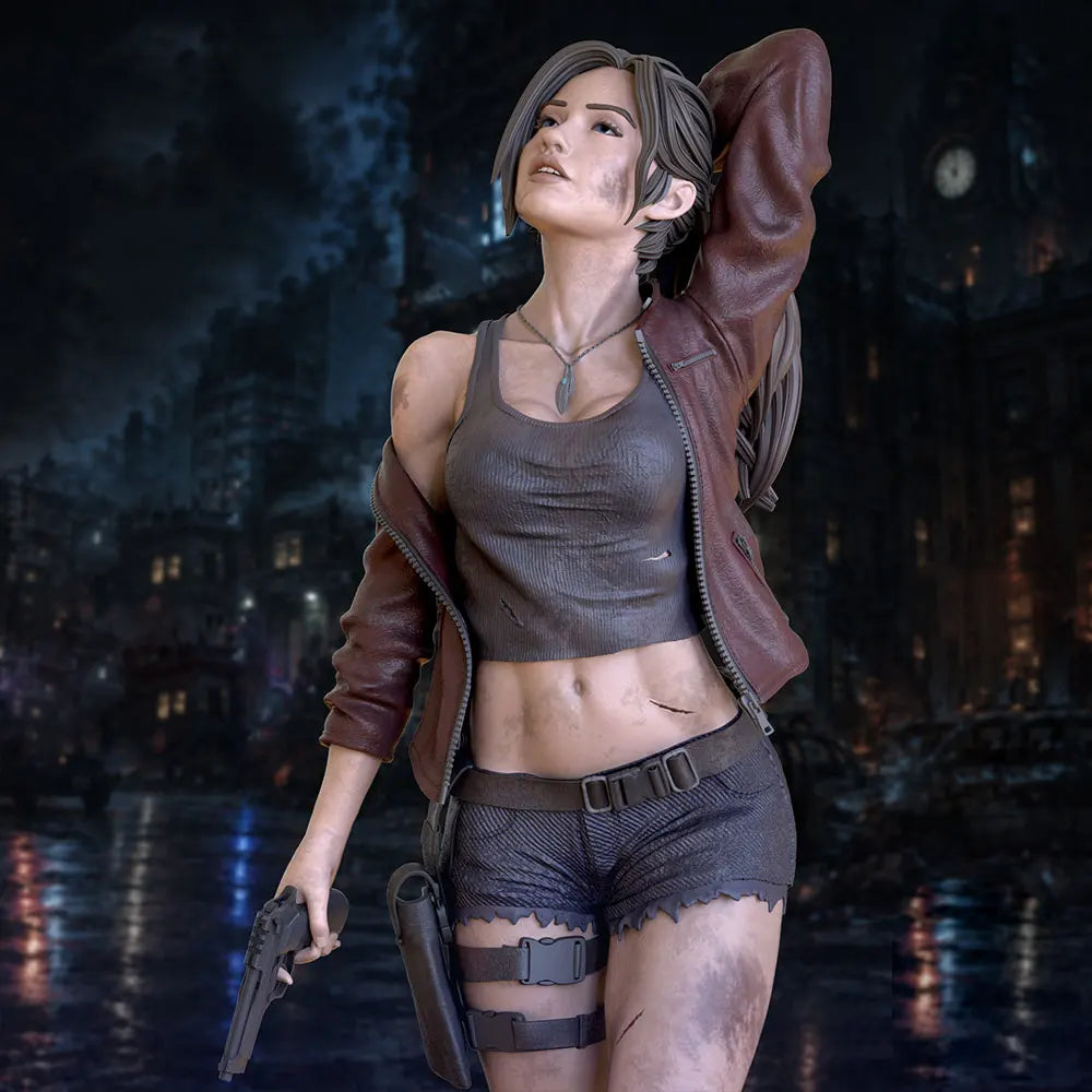 1/24 Modern Tactical Operative with Pistol, Resin Model Figure Kit, Unassembled and Unpainted