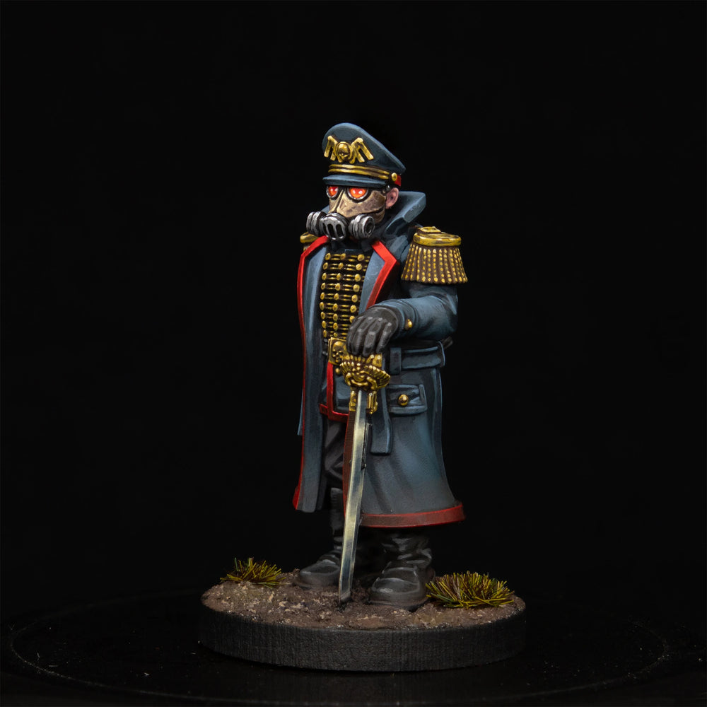 25mm Napoleonic Imperial Officer, Resin Model Figure Kit, Unassembled and Unpainted