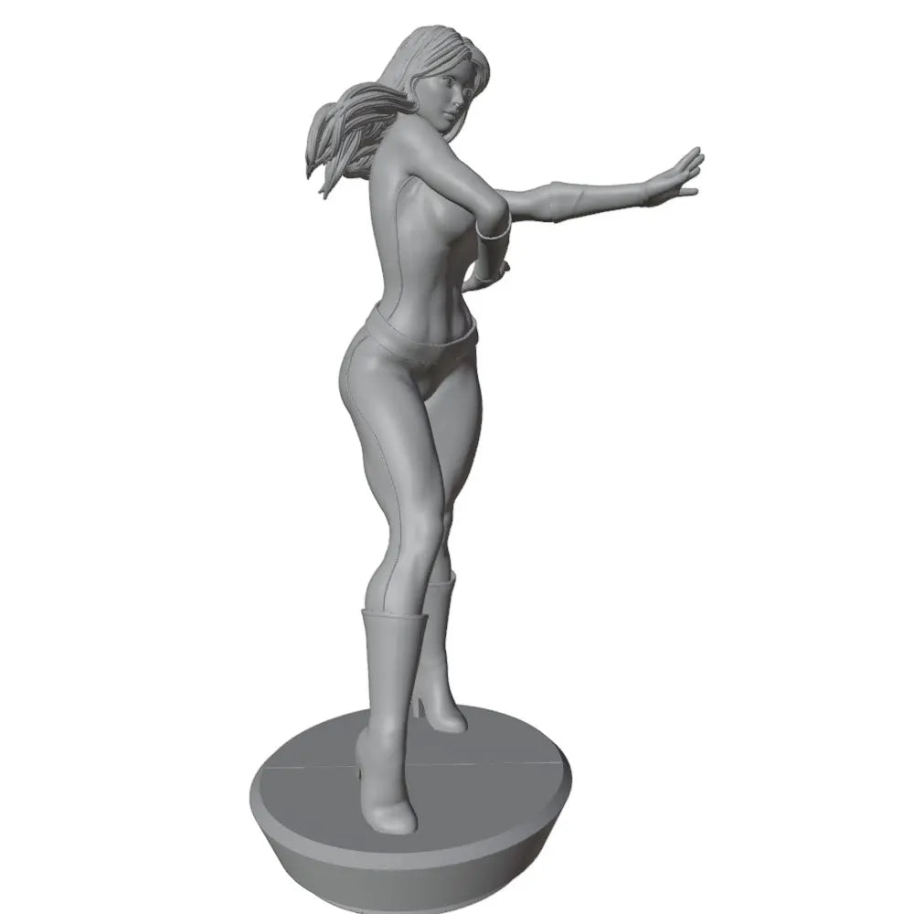 1/24 1/24 Sexy Female, Resin Model Figure Kit, Unassembled and Unpainted