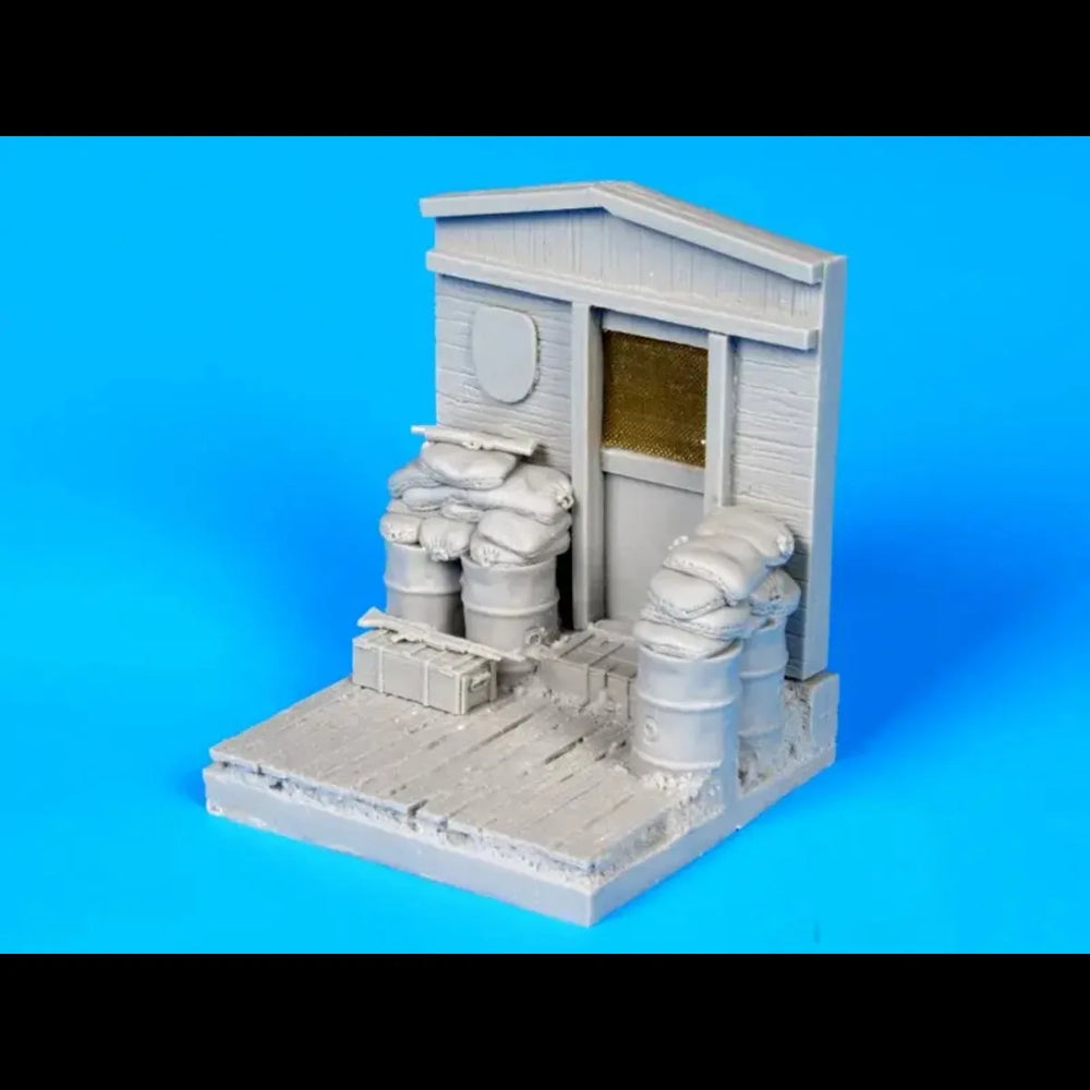 1/35 WWII German Fortified Bunker Position, Resin Model Terrain Kit, Unpainted