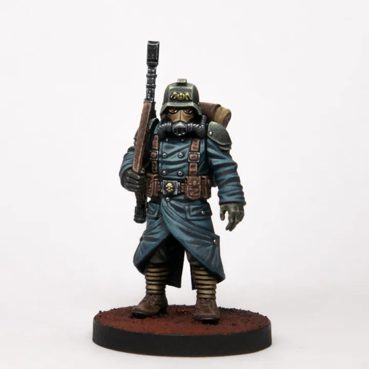 WWI Death Korps of Krieg Infantry Squad, 38 Figures, Resin Model Figure Kit, Unassembled and Unpainted