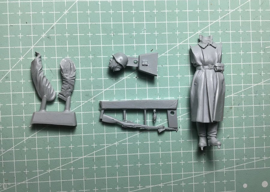 1/35 Resin Model Figure GK ， Unassembled and Unpainted Kit