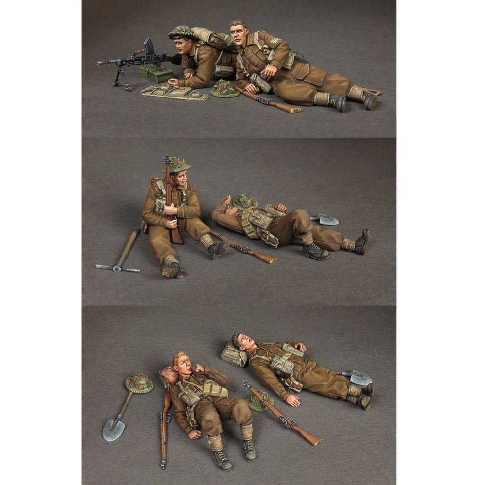 1/35 Modern Infantry, 6 Figures, Resin Model Figure Kit, Unassembled and Unpainted