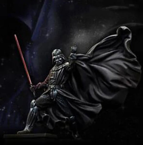 75mm Ancient Skeletal Death Knight with Flowing Cape, Resin Model Figure Kit, Unassembled and Unpainted