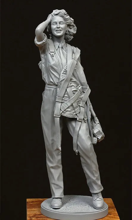 1/16 Modern Female Tactical Civilian, Resin Model Figure Kit, Unassembled and Unpainted
