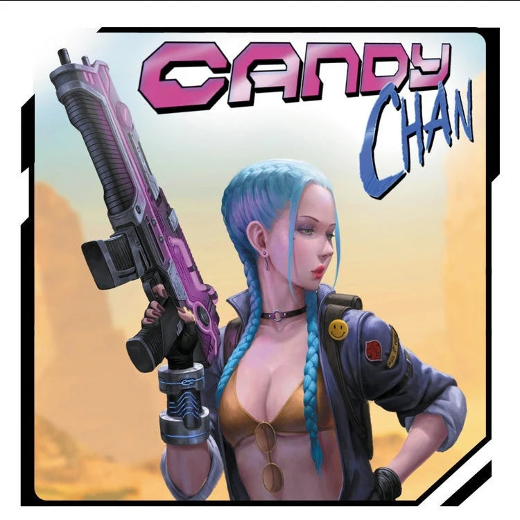 1/10 Female Soldier with Pink Hair, Resin Model Bust Kit, Sci-Fi Theme, Unassembled and Unpainted