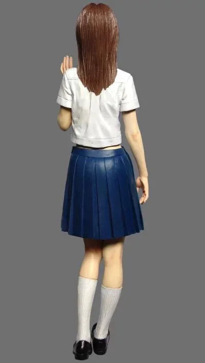 1/12 Schoolgirl, Resin Model Figure Kit, Anime Theme, Unassembled and Unpainted