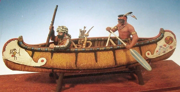 1/32 Medieval Viking Longship, 3 Figures, Resin Model Ship Kit, Unassembled and Unpainted