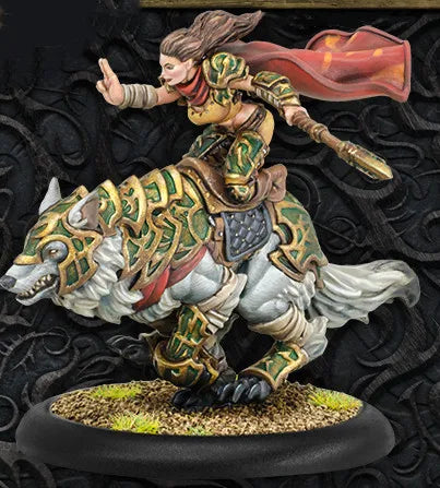50mm Circle Orboros Kaya the Wildheart, Resin Model Figure Kit, Fantasy Theme, Unassembled and Unpainted