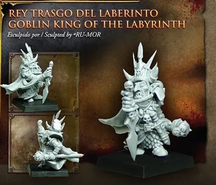 Medieval Goblin King, 4 Figures, Resin Model Diorama Kit, Unassembled and Unpainted