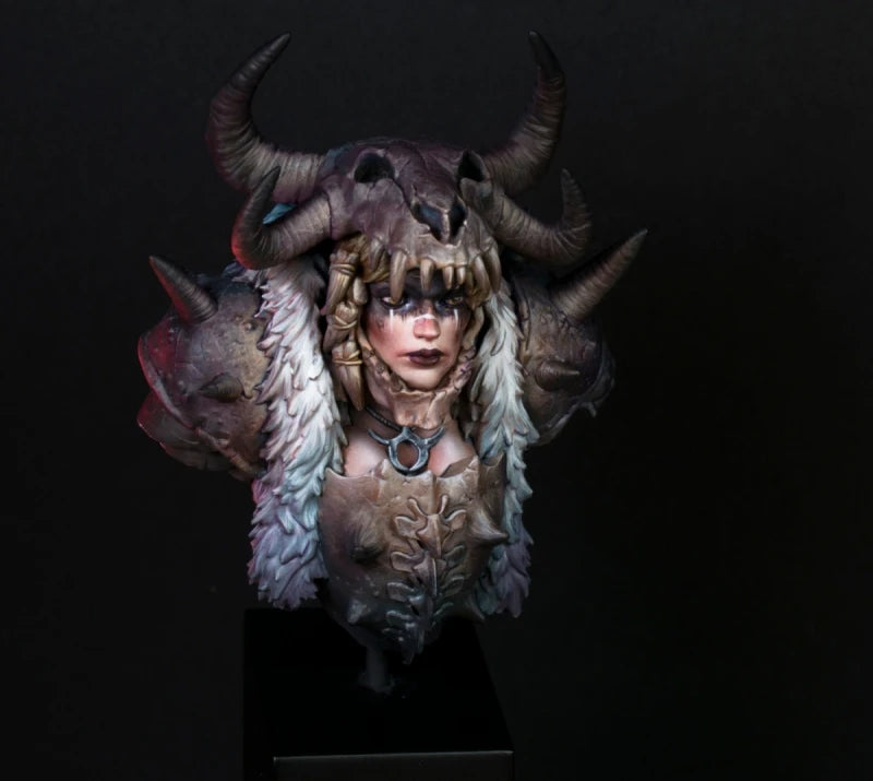1/12 Daemon, Resin Model Bust Kit, Fantasy Theme, Unassembled and Unpainted