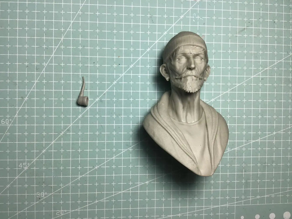 1/9 Classical Male, Resin Model Bust Kit, Historical Theme, Unassembled and Unpainted