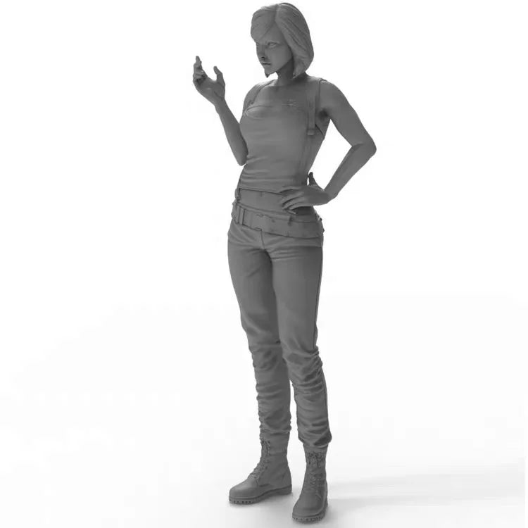 1/35 Modern Tactical Operator in Cargo Pants, Resin Model Figure Kit, Unassembled and Unpainted