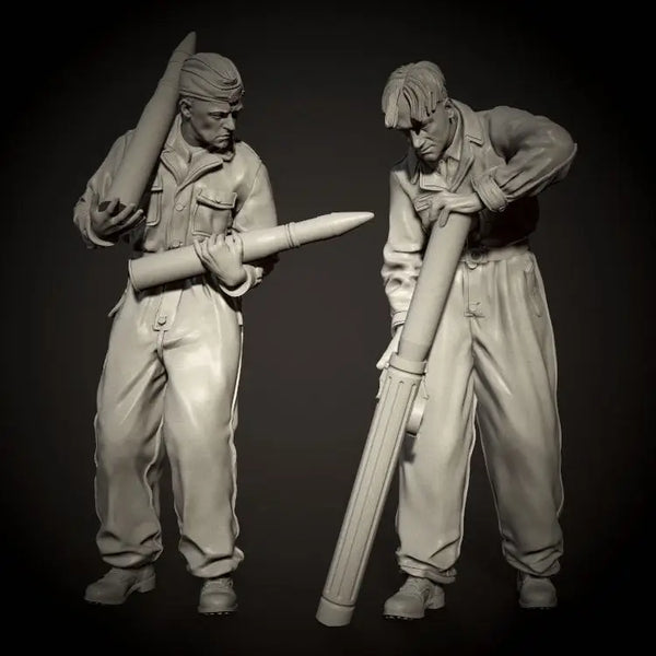 1/35 Modern Female Anime Soldiers, 6 Figures, Resin Model Figure Kit, Unassembled and Unpainted