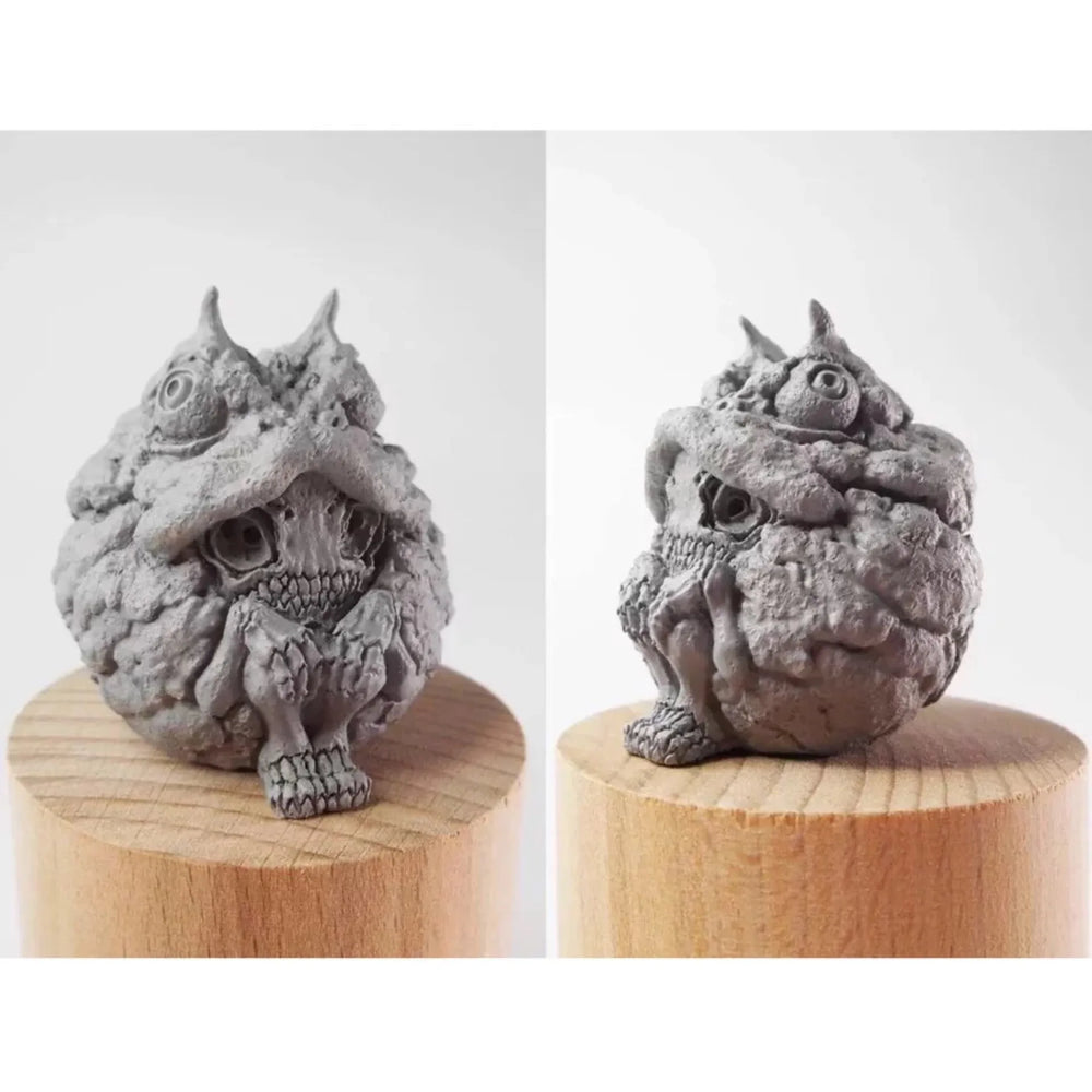 40mm Demonic Creatures, 3 Figures, Resin Model Bust Kit, Fantasy Theme, Unassembled and Unpainted