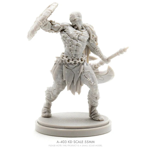 Winged Warrior, Resin Model Figure Kit, Fantasy Theme, Unassembled and Unpainted