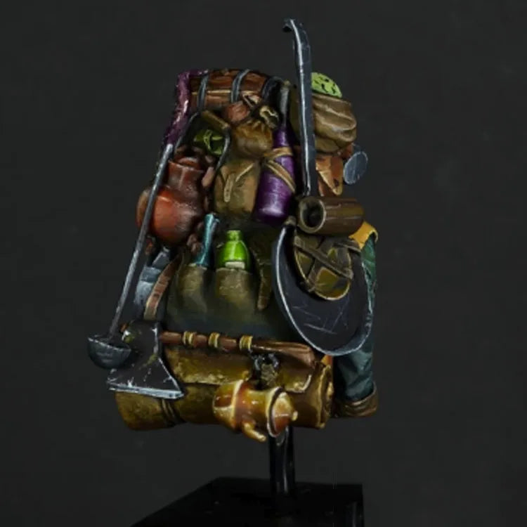 1/12 Mechanical Goblin, Resin Model Bust Kit, Fantasy Theme, Unassembled and Unpainted